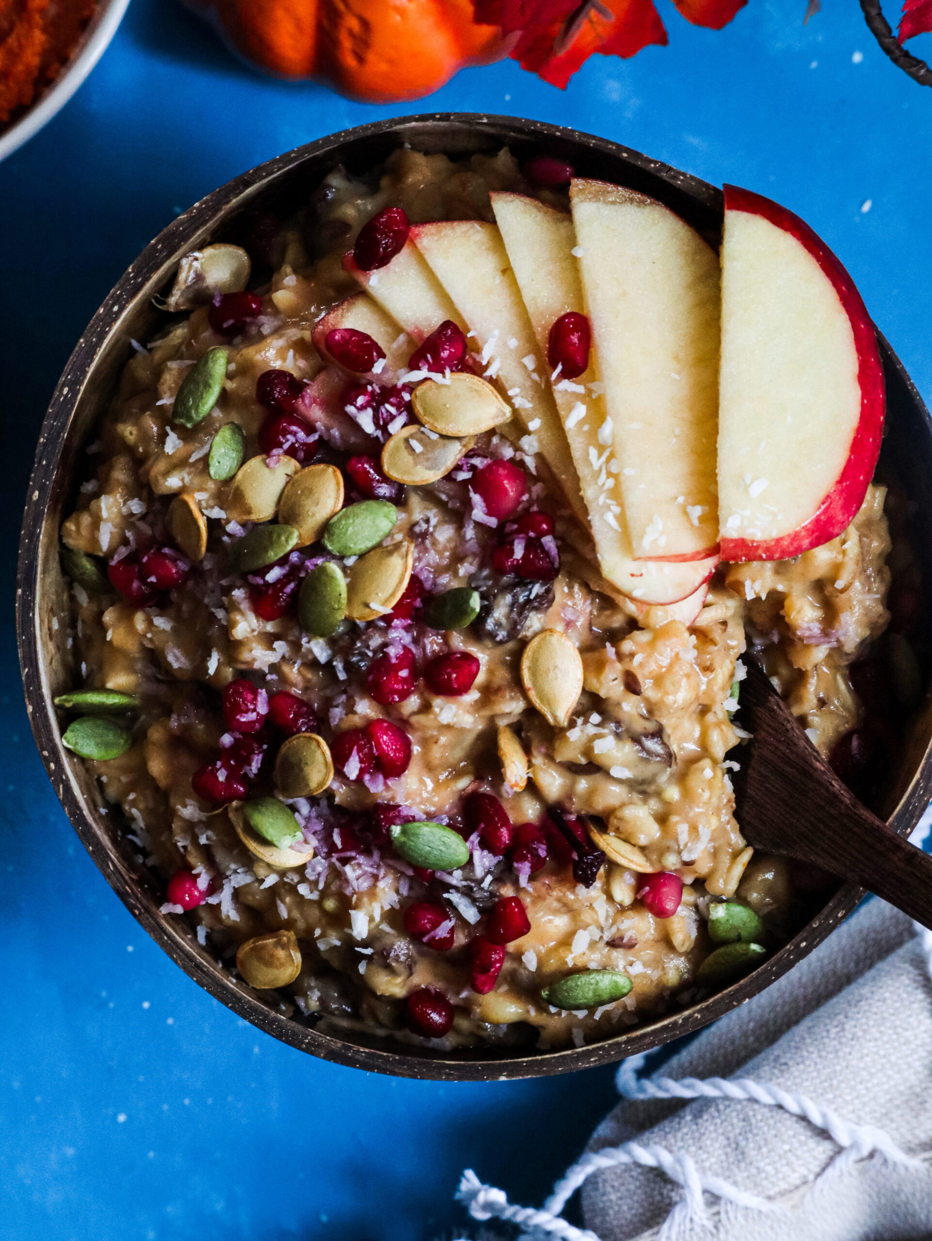 Creamy Pumpkin Porridge Plant Based Arab